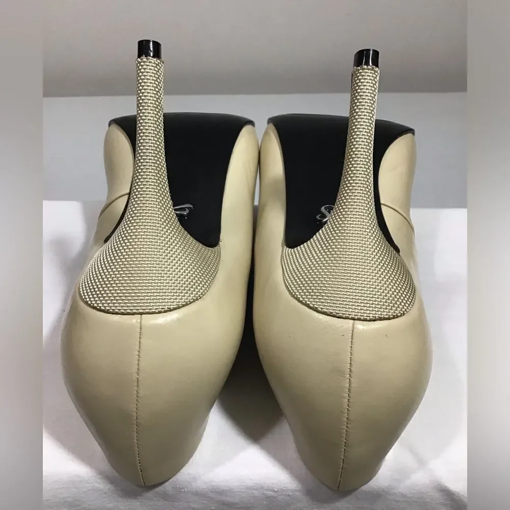 Antonia Saint New York Zoey Pointed Toe Pump Shoes Size 11 Nude